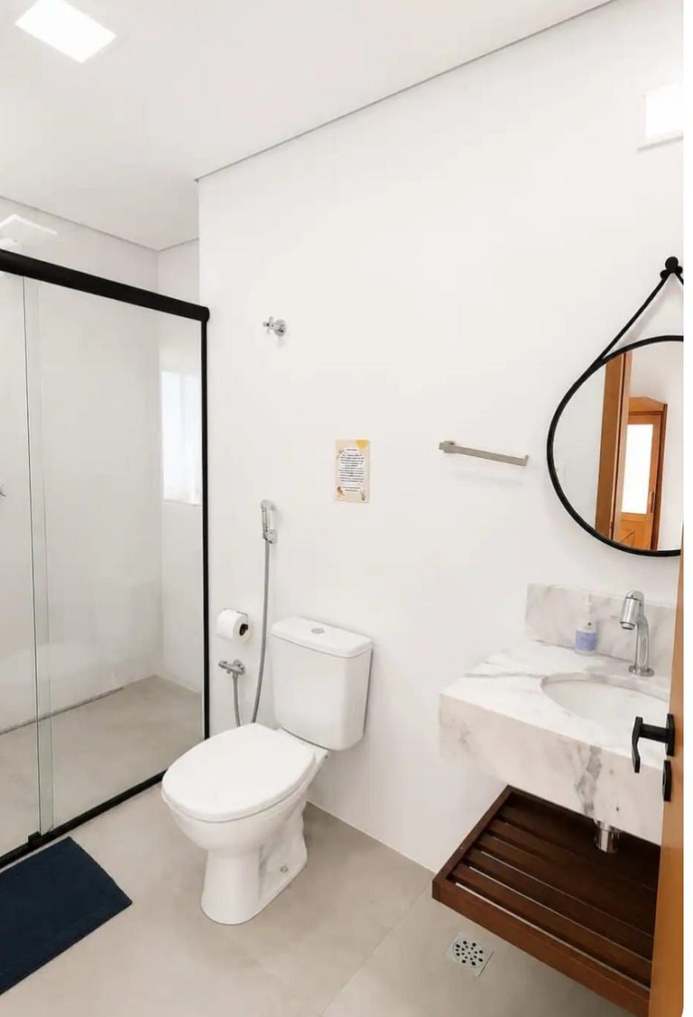 Casa c/ jacuzzi e piscina ~140m-Praia da Baleia